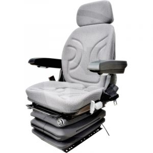 Asiento neumático (Tela con placa giratoria 360°)